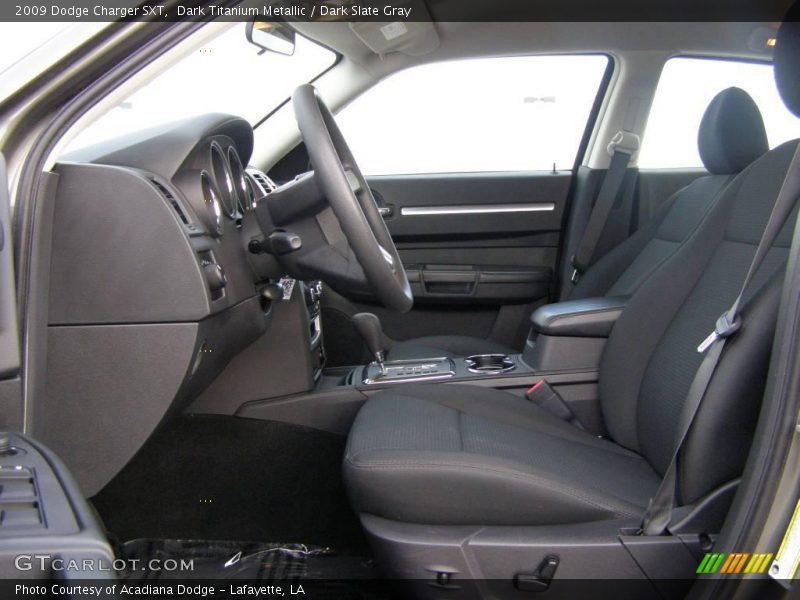 Dark Titanium Metallic / Dark Slate Gray 2009 Dodge Charger SXT