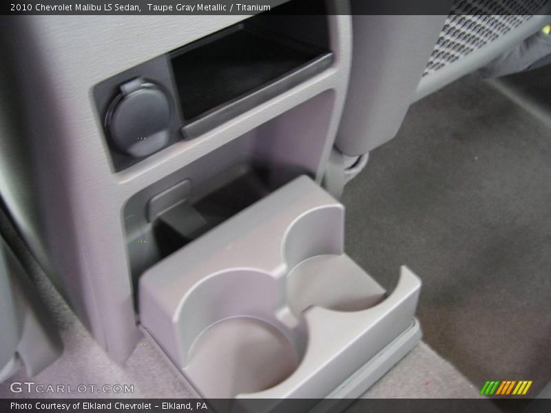 Taupe Gray Metallic / Titanium 2010 Chevrolet Malibu LS Sedan