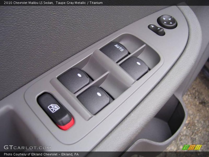 Taupe Gray Metallic / Titanium 2010 Chevrolet Malibu LS Sedan