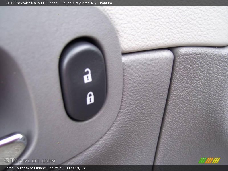 Taupe Gray Metallic / Titanium 2010 Chevrolet Malibu LS Sedan