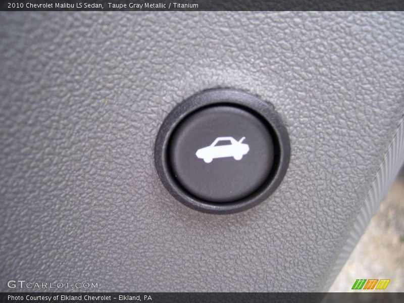 Taupe Gray Metallic / Titanium 2010 Chevrolet Malibu LS Sedan