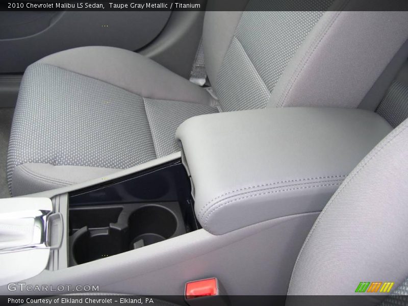 Taupe Gray Metallic / Titanium 2010 Chevrolet Malibu LS Sedan