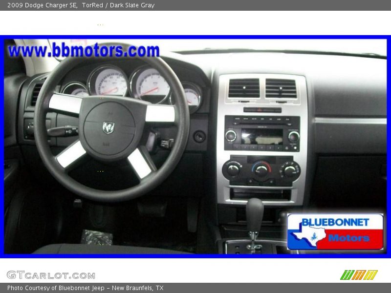 TorRed / Dark Slate Gray 2009 Dodge Charger SE