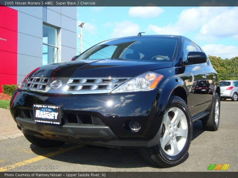 Super Black / Charcoal 2005 Nissan Murano S AWD