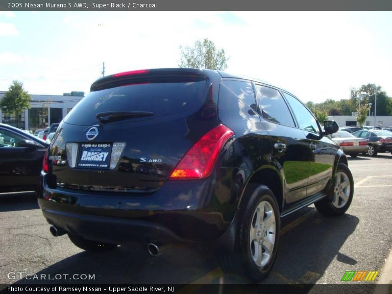 Super Black / Charcoal 2005 Nissan Murano S AWD