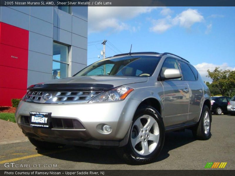 Sheer Silver Metallic / Cafe Latte 2005 Nissan Murano SL AWD