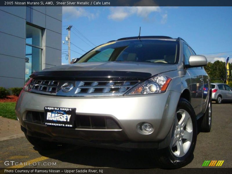 Sheer Silver Metallic / Cafe Latte 2005 Nissan Murano SL AWD