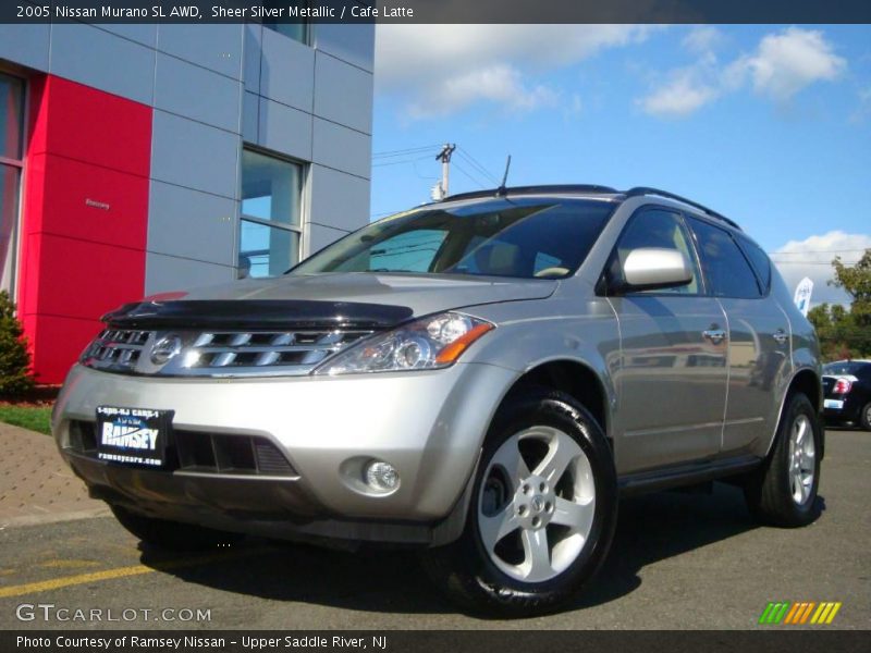 Sheer Silver Metallic / Cafe Latte 2005 Nissan Murano SL AWD