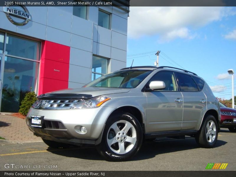 Sheer Silver Metallic / Cafe Latte 2005 Nissan Murano SL AWD
