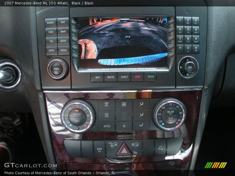 Black / Black 2007 Mercedes-Benz ML 350 4Matic