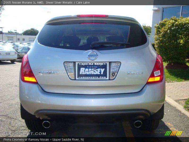 Sheer Silver Metallic / Cafe Latte 2005 Nissan Murano SL AWD