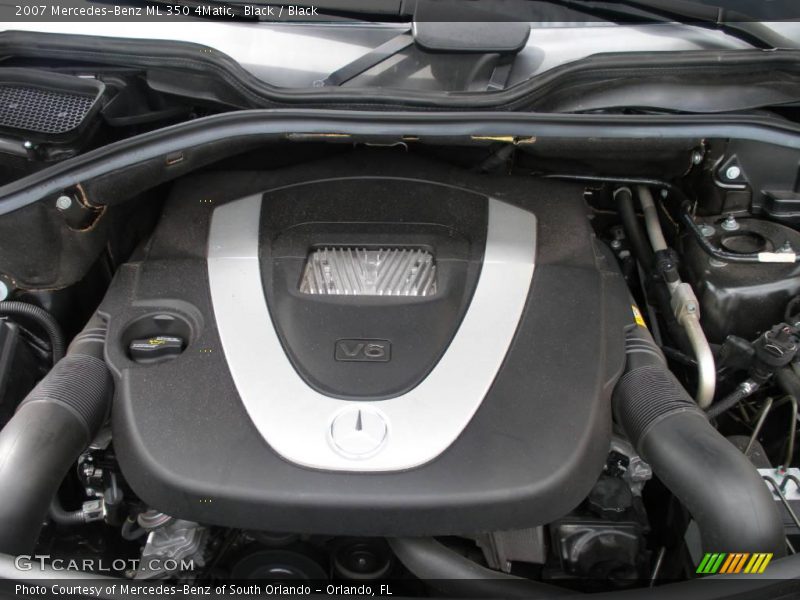 Black / Black 2007 Mercedes-Benz ML 350 4Matic