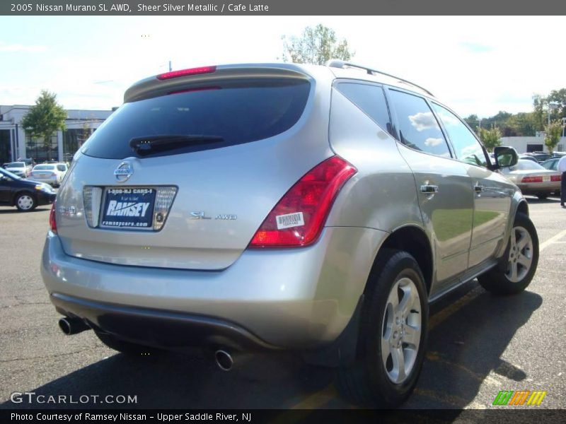 Sheer Silver Metallic / Cafe Latte 2005 Nissan Murano SL AWD