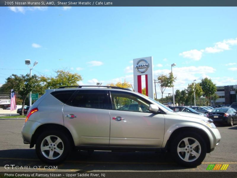 Sheer Silver Metallic / Cafe Latte 2005 Nissan Murano SL AWD