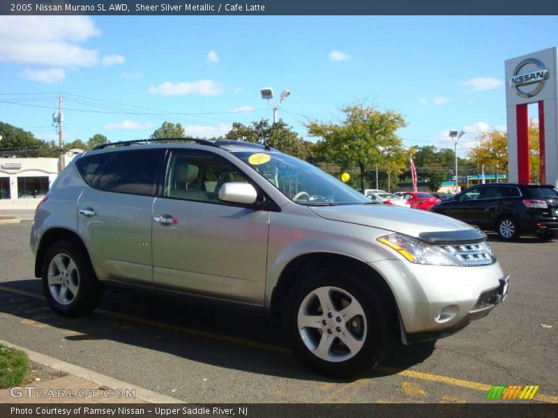 Sheer Silver Metallic / Cafe Latte 2005 Nissan Murano SL AWD