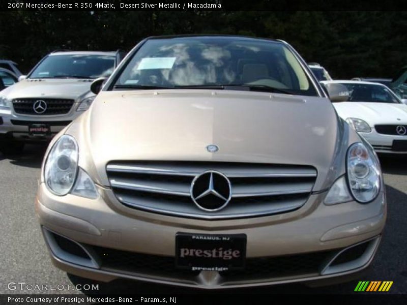 Desert Silver Metallic / Macadamia 2007 Mercedes-Benz R 350 4Matic