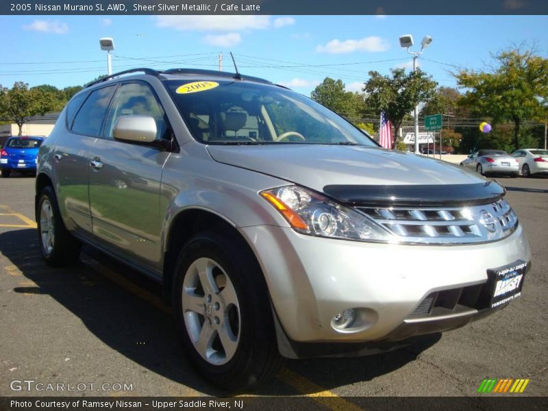 Sheer Silver Metallic / Cafe Latte 2005 Nissan Murano SL AWD