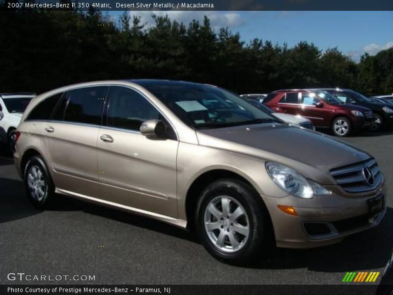 Desert Silver Metallic / Macadamia 2007 Mercedes-Benz R 350 4Matic