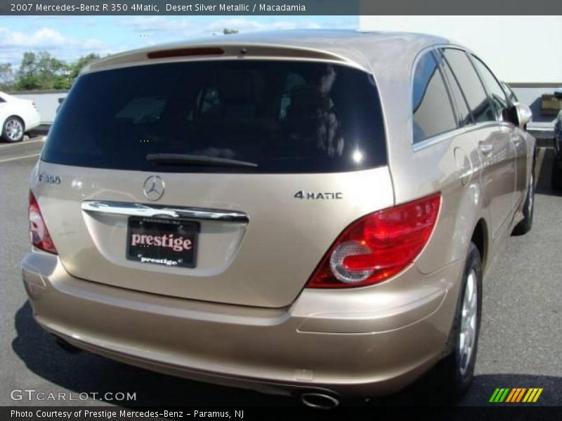 Desert Silver Metallic / Macadamia 2007 Mercedes-Benz R 350 4Matic