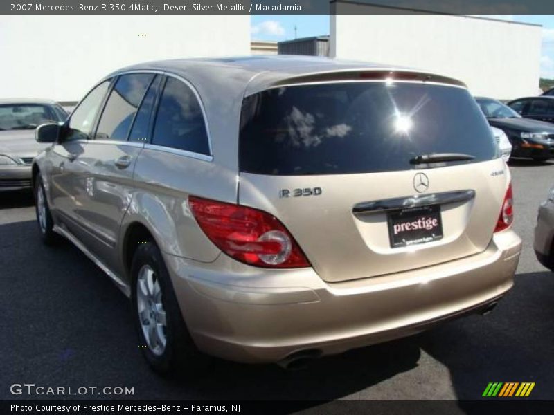 Desert Silver Metallic / Macadamia 2007 Mercedes-Benz R 350 4Matic