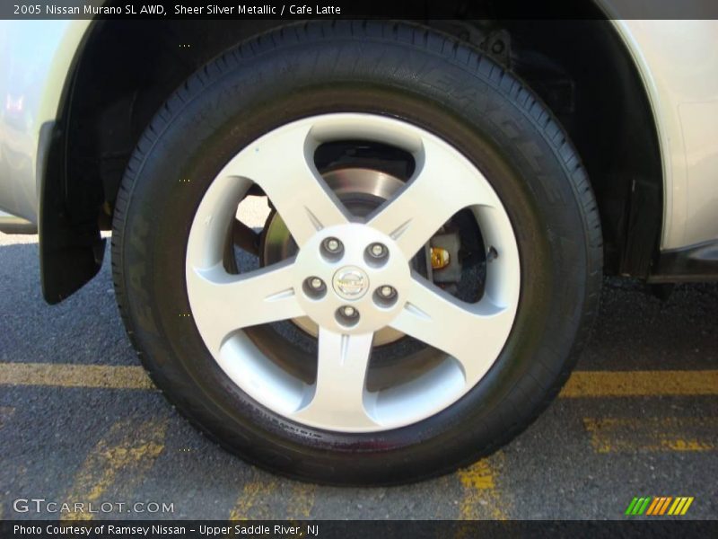 Sheer Silver Metallic / Cafe Latte 2005 Nissan Murano SL AWD