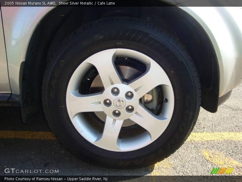 Sheer Silver Metallic / Cafe Latte 2005 Nissan Murano SL AWD