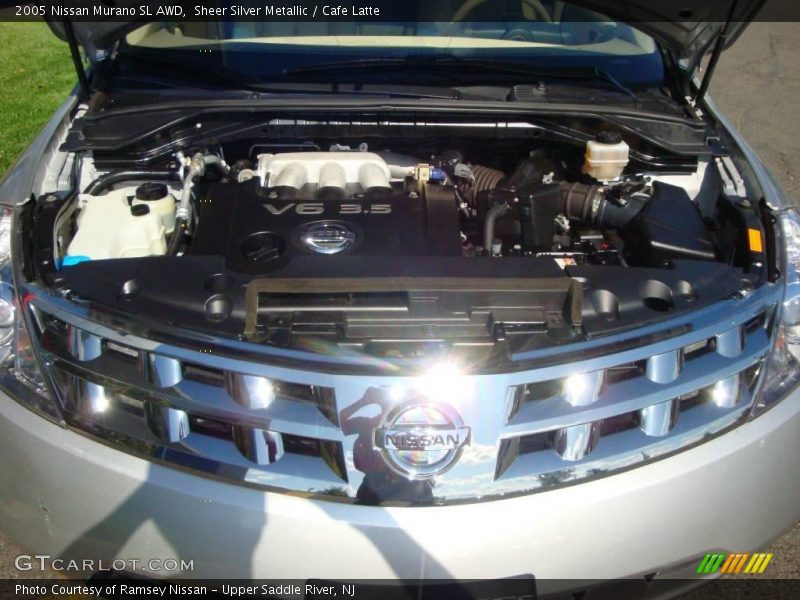 Sheer Silver Metallic / Cafe Latte 2005 Nissan Murano SL AWD