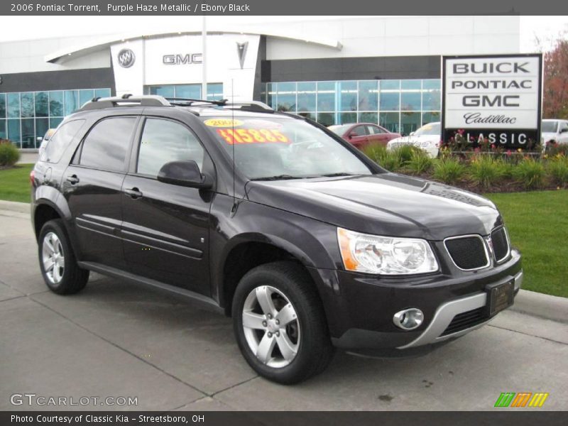 Purple Haze Metallic / Ebony Black 2006 Pontiac Torrent
