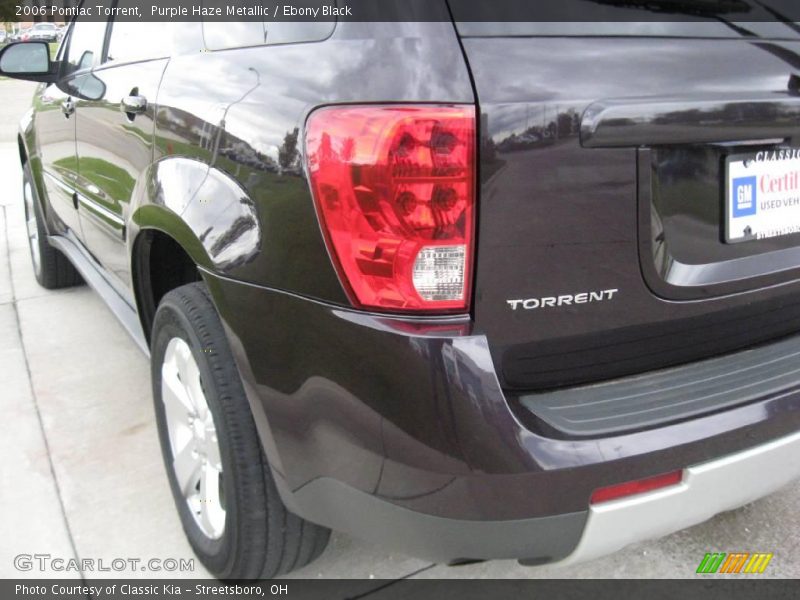 Purple Haze Metallic / Ebony Black 2006 Pontiac Torrent