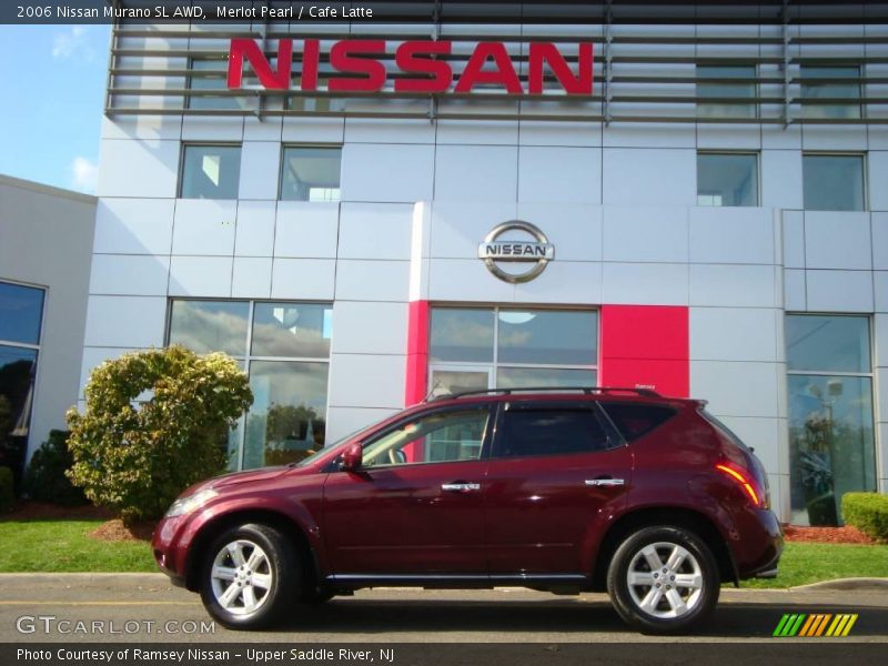 Merlot Pearl / Cafe Latte 2006 Nissan Murano SL AWD