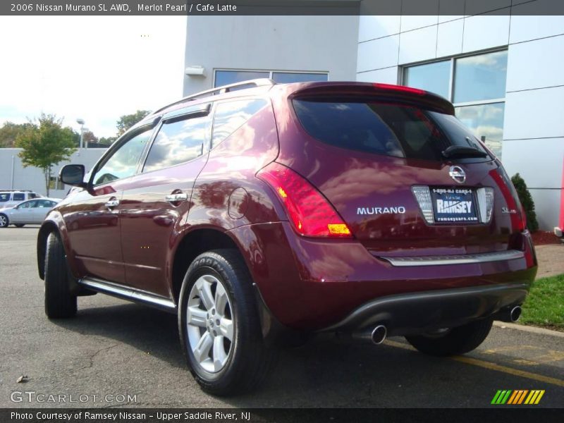 Merlot Pearl / Cafe Latte 2006 Nissan Murano SL AWD