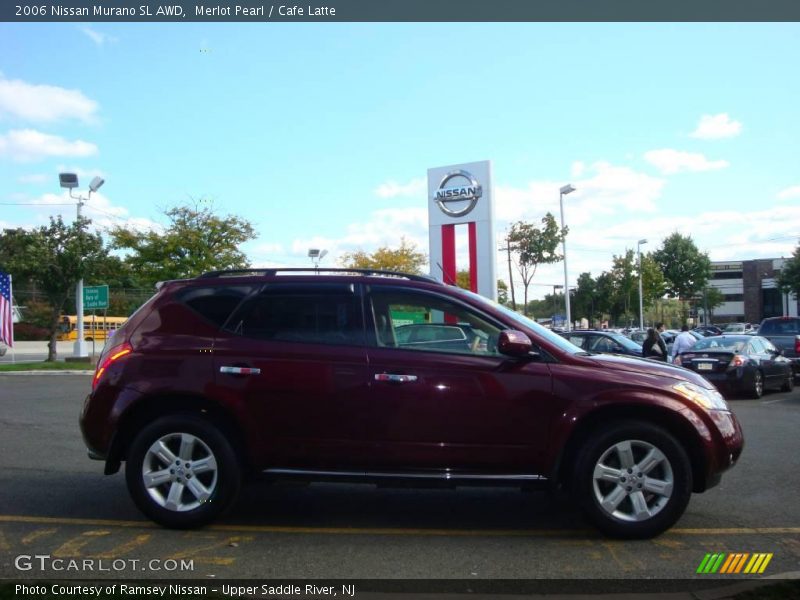 Merlot Pearl / Cafe Latte 2006 Nissan Murano SL AWD