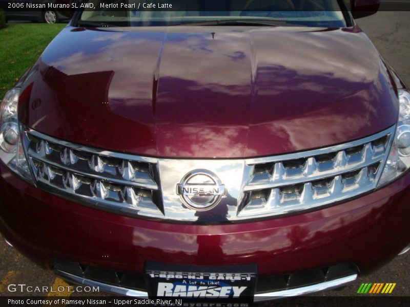 Merlot Pearl / Cafe Latte 2006 Nissan Murano SL AWD