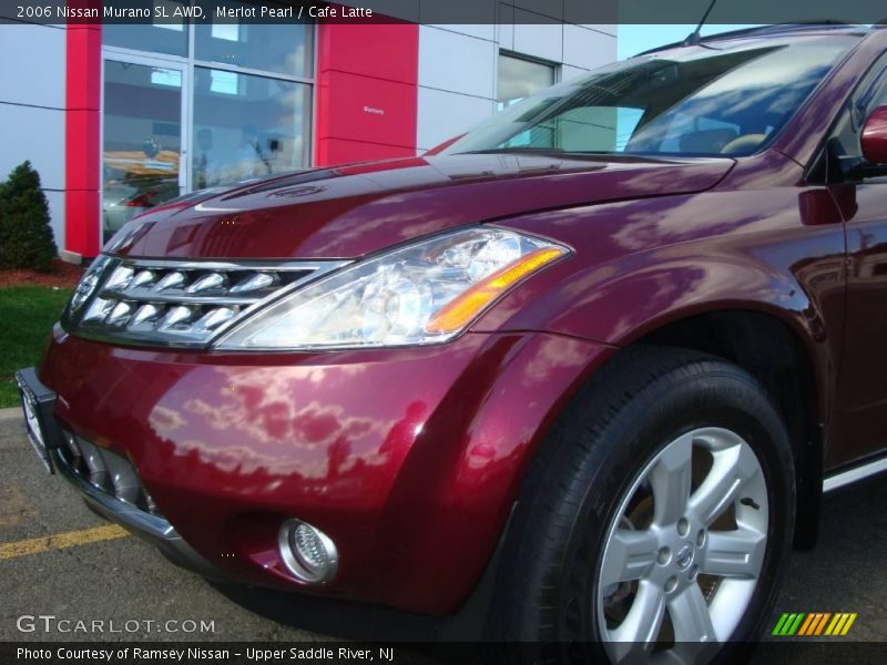 Merlot Pearl / Cafe Latte 2006 Nissan Murano SL AWD