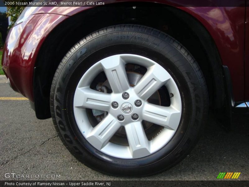 Merlot Pearl / Cafe Latte 2006 Nissan Murano SL AWD