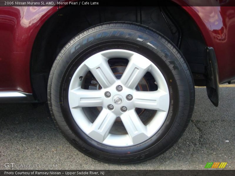 Merlot Pearl / Cafe Latte 2006 Nissan Murano SL AWD