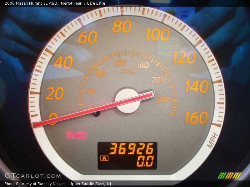Merlot Pearl / Cafe Latte 2006 Nissan Murano SL AWD