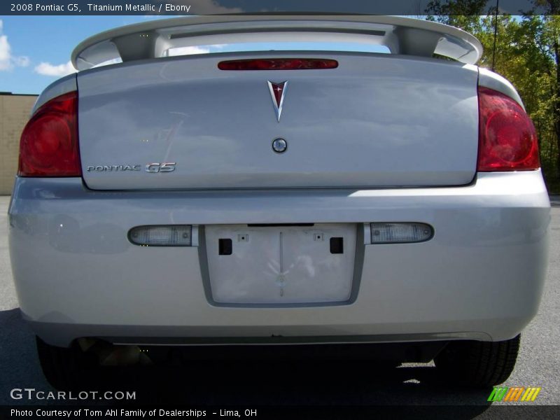 Titanium Metallic / Ebony 2008 Pontiac G5