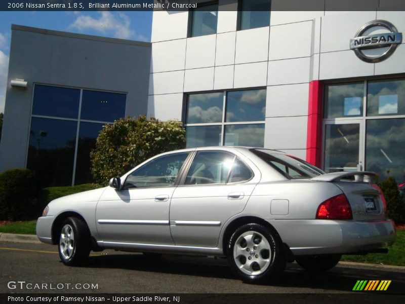 Brilliant Aluminum Metallic / Charcoal 2006 Nissan Sentra 1.8 S