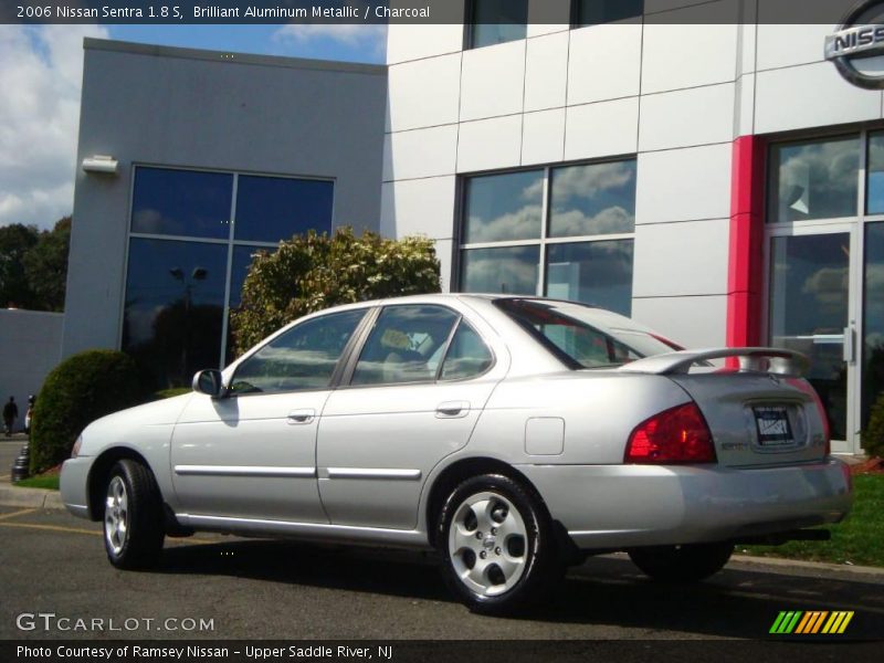 Brilliant Aluminum Metallic / Charcoal 2006 Nissan Sentra 1.8 S