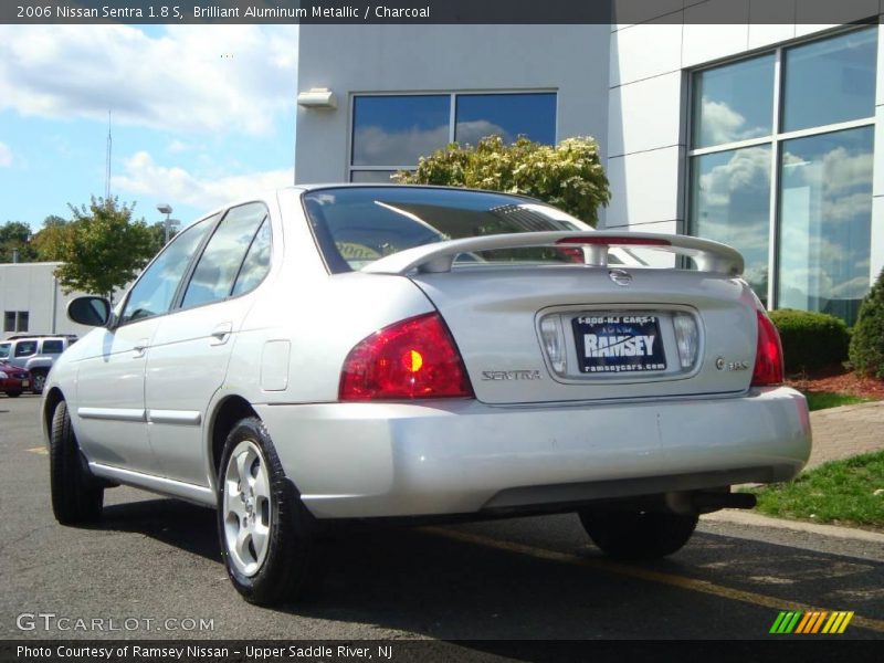 Brilliant Aluminum Metallic / Charcoal 2006 Nissan Sentra 1.8 S