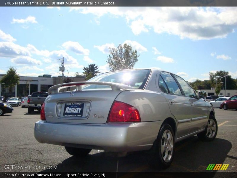 Brilliant Aluminum Metallic / Charcoal 2006 Nissan Sentra 1.8 S