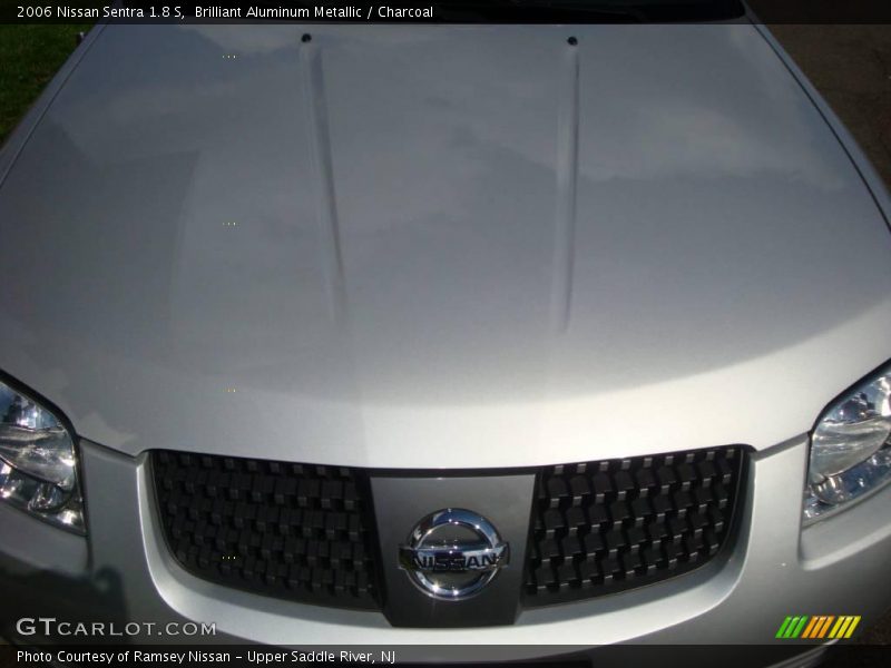 Brilliant Aluminum Metallic / Charcoal 2006 Nissan Sentra 1.8 S