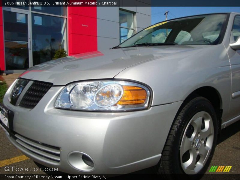 Brilliant Aluminum Metallic / Charcoal 2006 Nissan Sentra 1.8 S