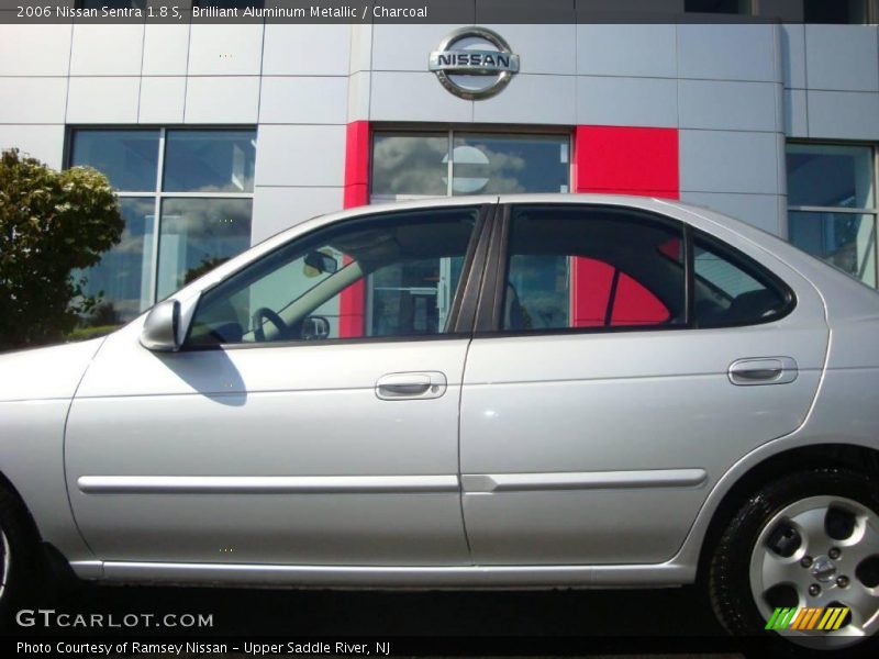 Brilliant Aluminum Metallic / Charcoal 2006 Nissan Sentra 1.8 S