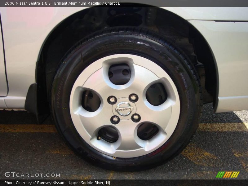 Brilliant Aluminum Metallic / Charcoal 2006 Nissan Sentra 1.8 S