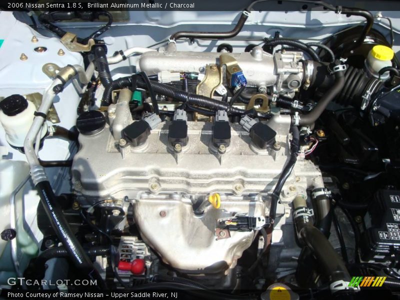 Brilliant Aluminum Metallic / Charcoal 2006 Nissan Sentra 1.8 S