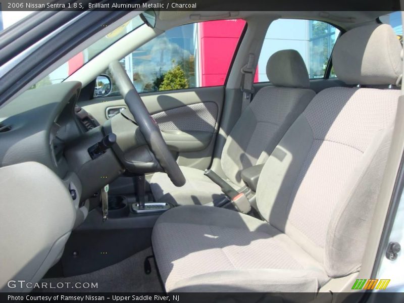 Brilliant Aluminum Metallic / Charcoal 2006 Nissan Sentra 1.8 S