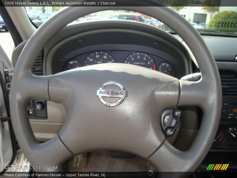 Brilliant Aluminum Metallic / Charcoal 2006 Nissan Sentra 1.8 S