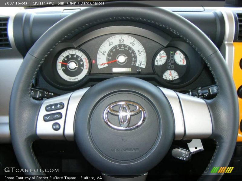 Sun Fusion / Dark Charcoal 2007 Toyota FJ Cruiser 4WD